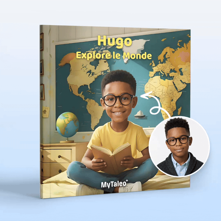 Le garçon qui explore le monde